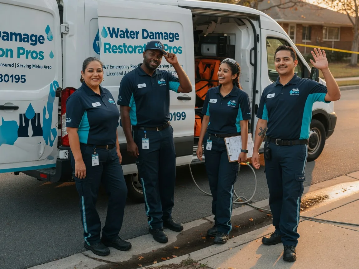 Water Damage Restoration company in Columbus City, IA